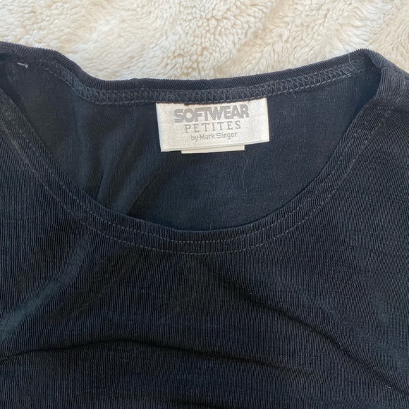 Elegant Black Maxi A-Line Skirt Set for Cocktail - Picture 5 of 6